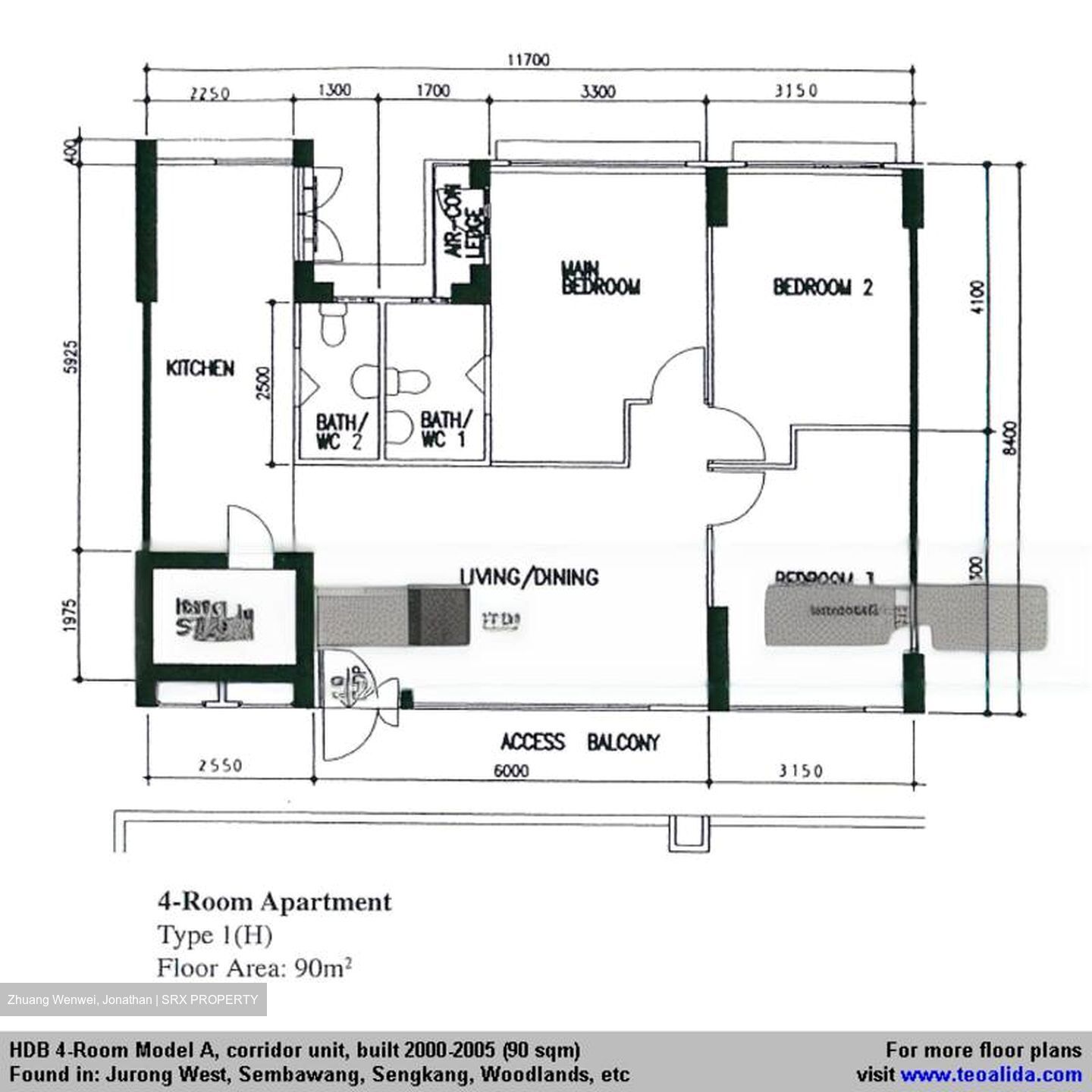 Blk 60 Telok Blangah Heights (Bukit Merah), HDB 4 Rooms #592898051